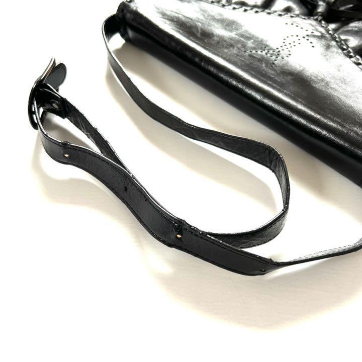 Borsa a tracolla Yves Saint Laurent in pelle originale nera media donna Francia 111376