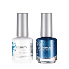 LeChat Nobility Gel Polish & Nail Lacquer - Cobalt Dream 0.5 oz - #NBCS186