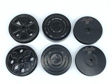 Vintage Agfa 16mm Projector Spool Reels Set of 4 With 2 Canisters