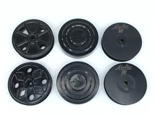 Vintage Agfa 16mm Projector Spool Reels (Set of 4) With 2 Canisters