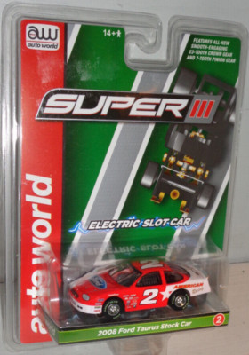 Auto World Auto für (Faller, AMS). 24039920 2008 Ford Taurus Stock Car rot #2