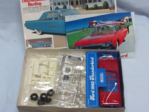 Gunze Sangyo 1963 FORD THUNDERBIRD Convertible/HardTop JAPAN - Picture 3 of 4