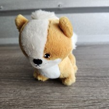 Vintage 2003 Limited Too Neopets Doglefox 5" Plush Brown White NOT TESTED 