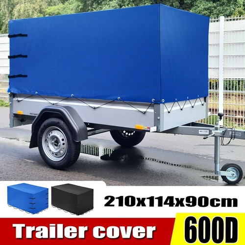 Anhängerplane Teardrop Abdeckung - Wasserdicht UV-Schutz 207x114cm 420D Oxford