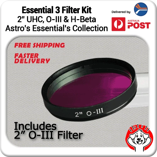 Kson 2" UHC, O-III, H-Beta (Hydrogen Beta) Triple Filter Pack - Image 3 of 4