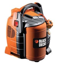 Black & Decker elektrischer kompakter tragbarer Druckluft Kompressor 97db 1.5PS