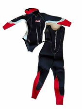 MUTA CRESSI SUB, Modello Medad 2, DONNA, Due Pezzi, mm5, TG.1/XS New!