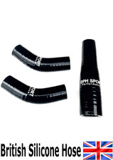 FORD MONDEO MK3 ST220 OIL COOLER SILICONE HOSE PIPE KIT 2003-2005 UK MADE BLACK