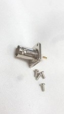 10 x BNC Female Jack with 4 hole Flange Panel Chassis Mount Solder Connector