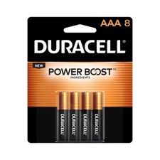 Duracell MN2400 Alkaline Coppertop AAA Batteries 8-Pack MN2400 Replacement