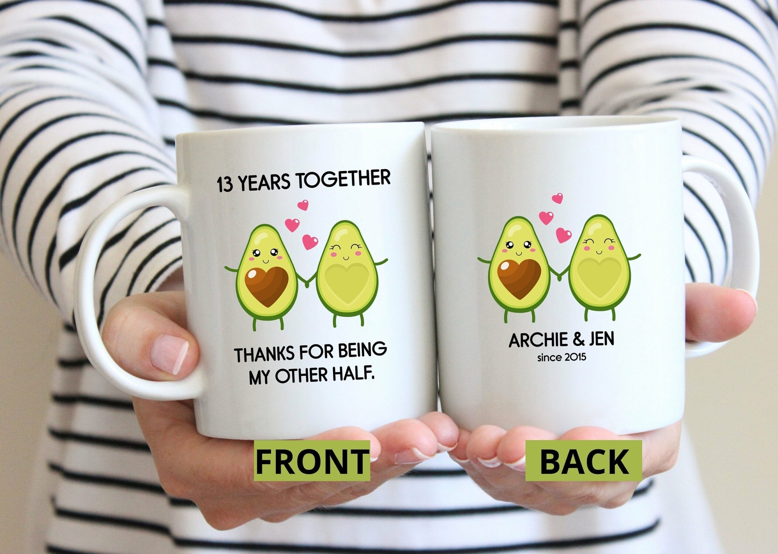 Personalized 13th Anniversary Mug L Thirteen Thirteenth Year Gifts L My Other