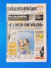 GAZZETTA DELLO SPORT 25. Juli 2009 Welt Schwimmen CAGNOTTO-DALLAPE - PATO MILAN