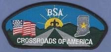 CROSSROADS OF AMERICA COUNCIL 160 INDIANA BOY SCOUT CSP PATCH S18