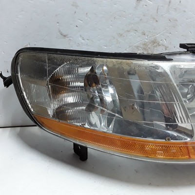 Chrome Headlight Pair For 1998-2002 Honda Accord - Driver & Passenger Side
