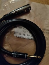 Monoprice XLR Male to 1/4in TRS Male Cable - 6 Feet  16AWG, Gold Plated