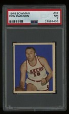 1948 Bowman Don Carlson #37 PSA 7 NM