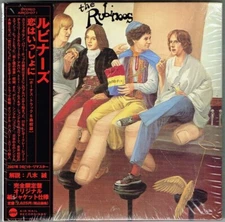 Rubinoos Sealed JAP Card sleeve reissue ST CD AIRCD071 Newwave Power Pop