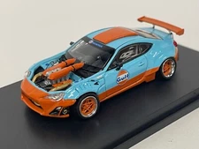 1/64 DCM Toyota GT4568 with ferrari Engine in Gulf Colors