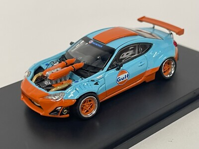 #ad #ad 1 64 DCM Toyota GT4568 with ferrari Engine in Gulf Colors $39.95
