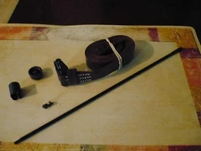 k98 mauser parts,sling 12.5"cleaning rod, sight hood,capture screws,k98 mauser