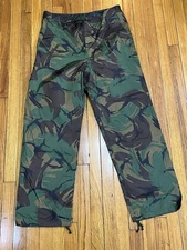 Man's Waterproof Rain Pants Trousers Camo Men's 36x30 NATO 78/90 NWOT Large Reg