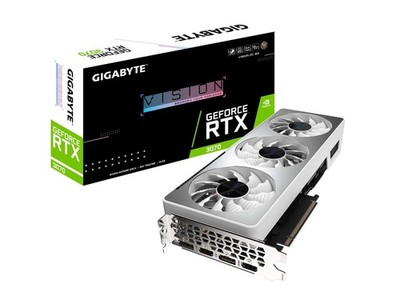 GIGABYTE GeForce RTX 3070 Vision OC 8GB Graphics Card 3X (GV-N3070VISION OC-8GD)