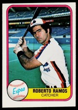 1981 Fleer #162 Roberto Ramos