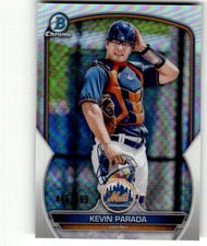 2023 Bowman Kevin Parada Chrome Prospects Refractors #/499 #BCP-91