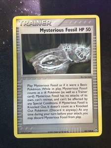 Mysterious Fossil - 85/108 - Pokemon EX Power Keepers LP