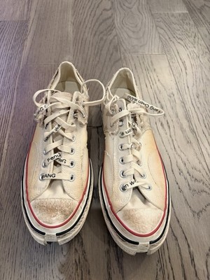 Converse X Feng Chen Wang Brown Rice colorway Low Top Sneakers Men 11.5 Run Big