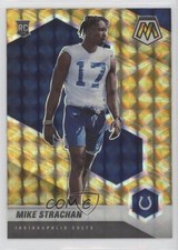 2021 Panini Mosaic Rookies Reactive Yellow Mosaic Prizm Mike Strachan #397 uk2