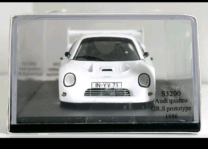 Audi Quattro Gr S Prototype 1986 Test Spark 1:43 S3200 - Immagine 2 di 2