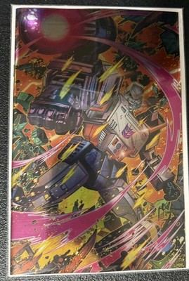 TRANSFORMERS #1 DEATH OF BUMBLEBEE FOIL JONBOY