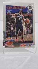 🏆🏆2019-20 HOOPS PREMIUM STOCK Zion Williamson RC 🏀 TRUE SILVER ROOKIE🏆RARE🏆