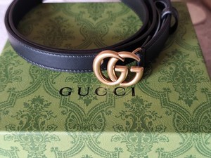 Gucci Black Unisex Belt