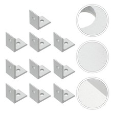  10 Pcs inside Corner Cabinet Hardware Équerre D'angle Profilé Alu