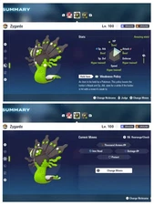 Pokemon Legends ZA! Zygarde Battle Ready LVL 100 Hyper Trained