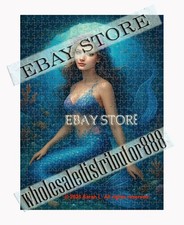 500 piece jigsaw puzzle Coastal Mermaid Dream nautical style