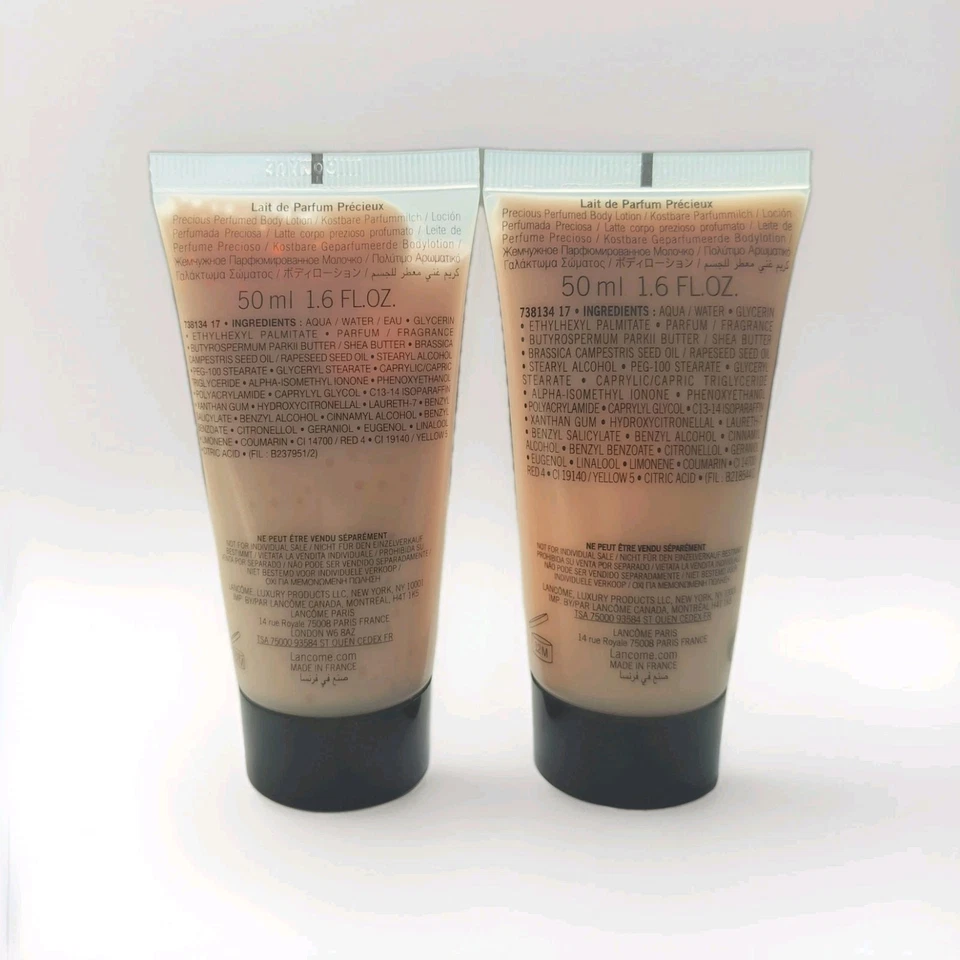 LANCOME TRESOR Precious Perfumed Body Lotion 1.6 FL. OZ./50ml-X2 - Image 3 of 4