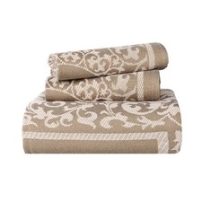 Cotton Blend Bedspread Set, Includes Oversized Bedspread and 2 Matching Pillo...