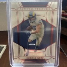 Panini 2021 National Treasures Cooper Kupp 03/10 Los Angeles Rams! Color Match!
