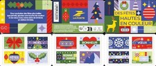 12 Timbres Lettre Verte Carnet NEUF** BC2644