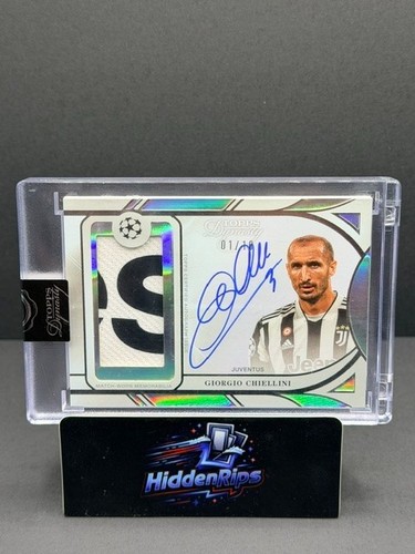 2024-25 Topps Dynasty UEFA Club Competitions Giorgio Chiellini Dynasty Autograph