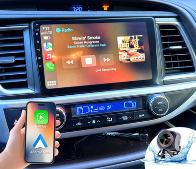 2G+64G Car Stereo Radio GPS Navi For Toyota Highlander 2014-2019 CarPlay Android
