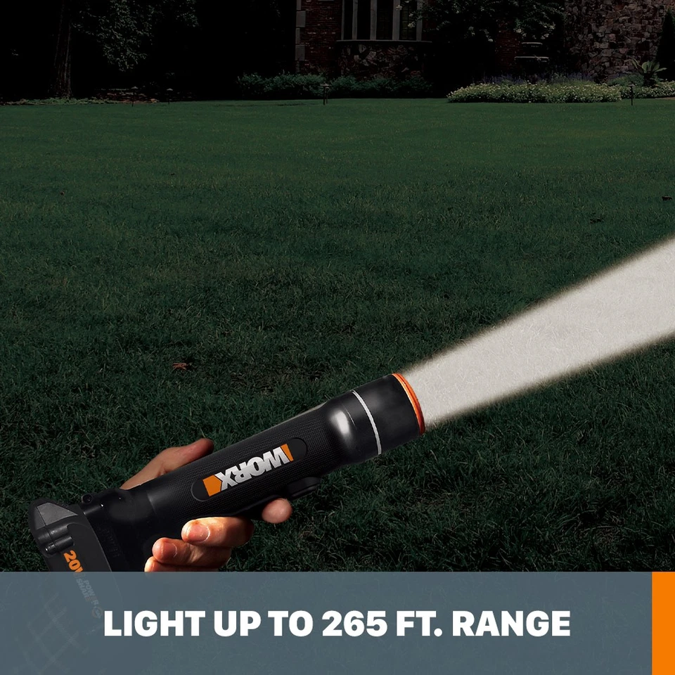 WX027L.9 Worx 20V MaxLithium Cordless Multi-Function LED Flashlight (Tool Only) - Image 3 of 4