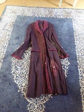 Manteau Nathalie Garçon, manteau en viscose et laine, Nathalie Garçon