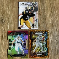 Jack Campbell 3-Card Rookie Lot - Detroit Lions - Includes Prizm & Die Cut