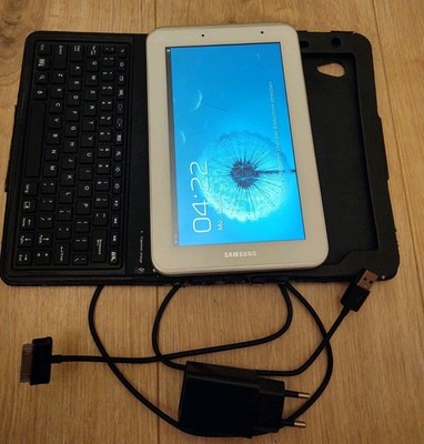 SAMSUNG GALAXY TAB 2, Mod. GT - P 3110 inkl. Ladekabel, Hülle und Tastatur 