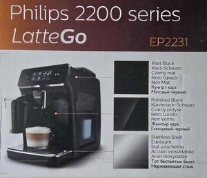 Philips Kaffeevollautomat, Latte Go Serie 2200