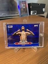 2025 Topps UFC Stadium Club #146 Israel Adesanya Blue Foil /50